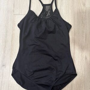 Black Ballet Leotard Size Child Medium